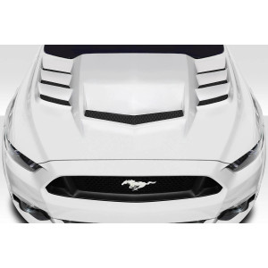 2015-2017 Ford Mustang Interceptor Hood - 1 Piece - image 1