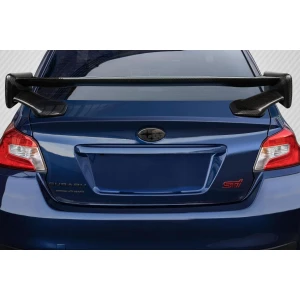 2015-2021 Subaru WRX Low Pro Carbon Fiber Rear Wing - image 1
