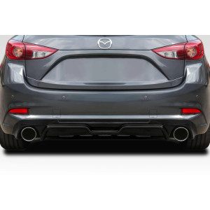 2017-2018 Mazda 3 5dr Hatchback MKS Rear Diffuser - 1 Piece - image 1
