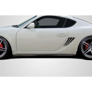 2006-2010 Porsche Cayman Max Carbon Fiber Side Skirts - image 1