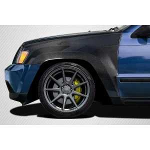 2005-2010 Jeep Grand Cherokee OEM Look Carbon Fiber Fender - image 1