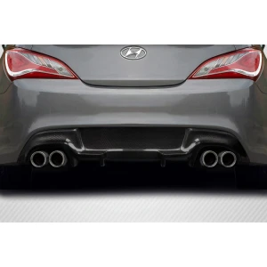 2010-2016 Hyundai Genesis Coupe Twins Rear Diffuser - 1 Piece - image 1