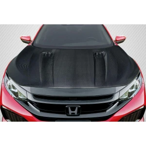 2016-2021 Honda Civic Broman Carbon Fiber Hood - image 1
