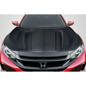 2016-2021 Honda Civic Broman Hood - 1 Piece - image 1