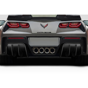 2014-2019 Chevrolet Corvette C7 GTR Rear Diffuser - 2 Pieces - image 1