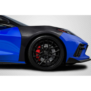 2020-2025 Chevrolet Corvette C8 Carbon Creations OEM Look Front Fenders - 2 Pieces - image 1