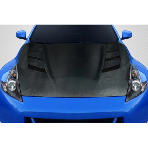 2009-2020 Nissan 370Z Z34 Carbon Creations R Concept Hood - 1 Piece - image 1 2009-2020 Nissan 370Z Z34 Carbon Creations R Concept Hood - 1 Piece - image 1