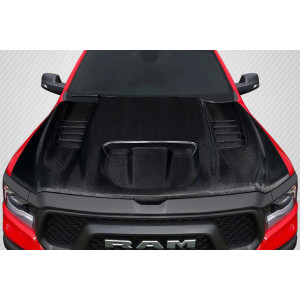 2019-2025 Dodge Ram 1500 TRX Look Hood - 1 Piece - image 1