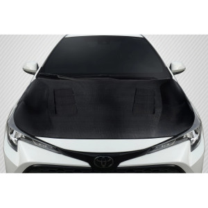 2020-2025 Toyota Corolla Hatchback / 2020-2025 Corolla Sedan Carbon Creations Velocity Hood - 1 Piece - image 1