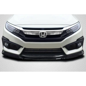 2016-2018 Honda Civic Yoka Carbon Fiber Front Lip - image 1