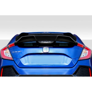 2016-2021 Honda Civic HB Duraflex Speedster Widebody Rear Wing Spoiler - 1 Piece - image 1
