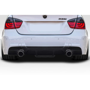 2006-2011 BMW 3 Series E90 E91 M Performance Look Rear Diffuser - 1 Piece - image 1