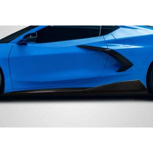 2020-2025 Chevrolet Corvette C8 GMX Side Skirt Rocker Panels - 2 Pieces - image 1