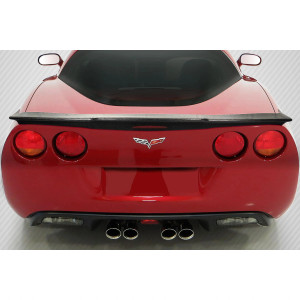 2005-2013 Chevrolet Corvette C6 Flow Wave Rear Wing Spoiler - 1 Piece - image 1