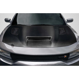 2015-2023 Dodge Charger Hellcat Redeye Look Hood - 1 Piece - image 1
