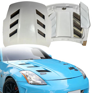 ModeloDrive FRP AMU v1 Hood > Nissan 350Z (Z33) 2003-2006 - image 1 ModeloDrive FRP AMU v1 Hood > Nissan 350Z (Z33) 2003-2006 - image 1