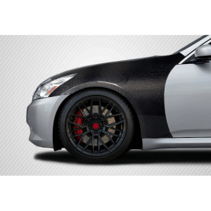 2007-2015 Infiniti G Sedan G25 G35 G37 / Q40 Carbon Creations OEM Look Front Fenders - 2 Pieces - image 1