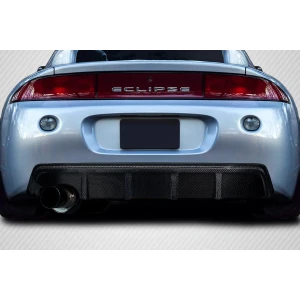 1997-1999 Mitsubishi Eclipse Cartwercs Carbon Fiber Rear Lip - image 1