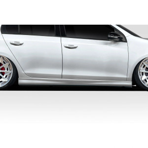 2010-2014 Volkswagen Golf GTI Votex Look Side Skirt Rocker Panels - 2 Pieces - image 1