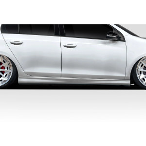 2010-2014 Volkswagen Golf GTI Votex Look Side Skirt Rocker Panels - 2 Pieces - image 1