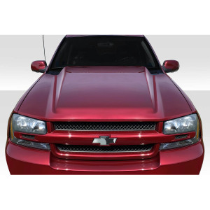 2002-2008 Chevrolet Trailblazer Duraflex Cowl Hood - 1 Piece - image 1