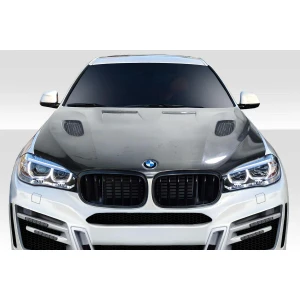 2015-2019 BMW X6 AF-1 Carbon Fiber Hood - image 1