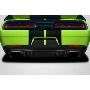 2015-2023 Dodge Challenger Turn Auto Carbon Fiber Rear Lip - image 1
