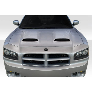 2006-2010 Dodge Charger Redeye Look Hood - 1 Piece - image 1