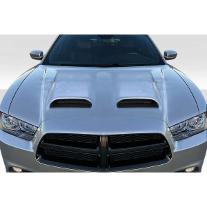 2011-2014 Dodge Charger Redeye Look Hood - 1 Piece - image 1