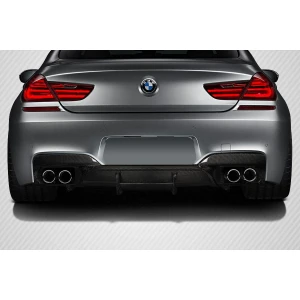 2011-2019 BMW 6 Series Sceptre Carbon Fiber Rear Lip - image 1
