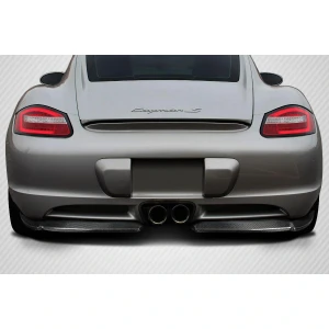 2006-2010 Porsche Cayman Max Carbon Fiber Rear Lip - image 1