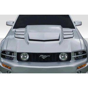 2005-2009 Ford Mustang Interceptor Hood - 1 Piece - image 1