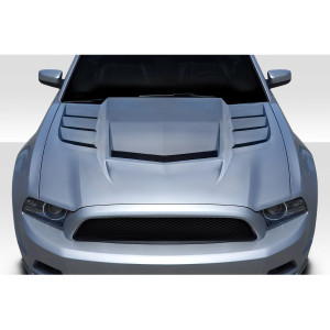 2013-2014 Ford Mustang Duraflex Interceptor Hood - 1 Piece - image 1