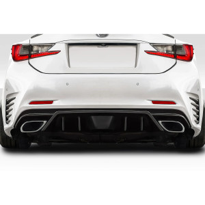 2015-2022 Lexus RC-F Duraflex Downforce Aero Rear Diffuser - 1 Piece - image 1