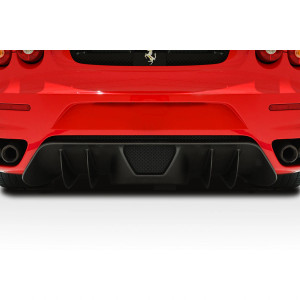 2005-2009 Ferrari F430 AF-1 Rear Diffuser Fins (GFK) - 4 Piece - image 1