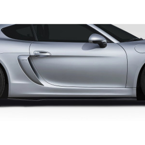 2013-2016 Porsche Cayman GT4 981 AF-1 Side Skirt Splitters ( GFK ) - 2 Piece - image 1