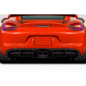 2013-2016 Porsche Cayman GT4 981 AF-1 Rear Diffuser ( GFK ) - 1 Piece - image 1