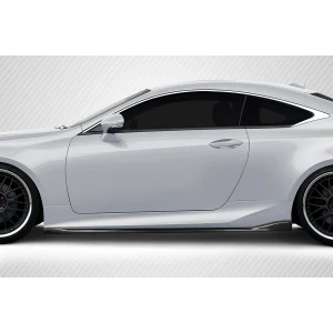 2015-2018 Lexus RC Series RC200T RC350 SBZ Side Skirt Rocker Panel Splitters - 2 Pieces - image 1