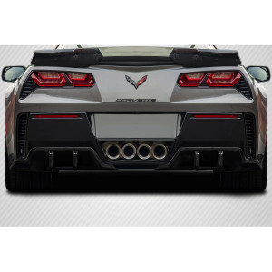 2014-2019 Chevrolet Corvette C7 Exe Rear Diffuser - 2 Pieces (S) - image 1
