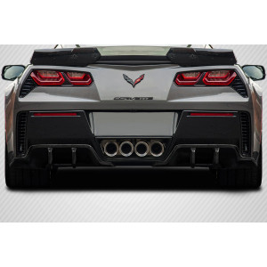 2014-2019 Chevrolet Corvette C7 Exe Rear Diffuser - 2 Pieces (S) - image 1