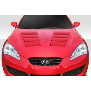 2010-2012 Hyundai Genesis Coupe 2DR Circuit Hood - 1 Piece - image 1