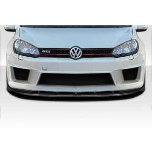 2010-2014 Volkswagen Golf GTI R400 Look Front Lip Spoiler Air Dam - 1 Piece - image 1