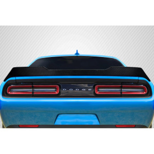 2008-2023 Dodge Challenger Carbon Creations Strata Rear Wing Spoiler - 1 Piece - image 1