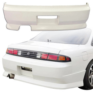 FRP MSPO Rear Bumper > Nissan 240SX (S14) 1995-1998 - image 1
