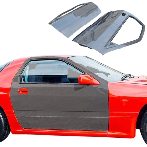 Carbon Fiber OER Racing Doors > Mazda RX-7 (FC3S) 1986-1992 - image 1