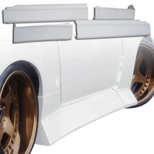 FRP BSPO Blister Wide Body Side Skirts 4pc > Nissan 240SX (S14) 1997-1998 - image 1