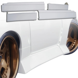 FRP BSPO Blister Wide Body Side Skirts 4pc > Nissan 240SX (S14) 1997-1998 - image 1