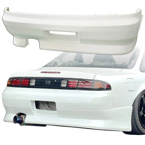 FRP VERT Rear Bumper > Nissan 240SX (S14) 1995-1998 - image 1