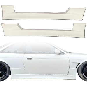 FRP VERT Side Skirts > Nissan 240SX (S14) 1995-1998 - image 1