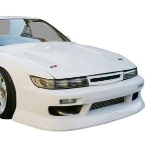FRP BSPO Blister Wide Body Front Bumper > Nissan Silvia (S13) 1989-1994 > 2dr Coupe - image 1